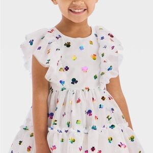 NWT - White Disney Minnie tule dress ( 2T 3T 4T 5T)